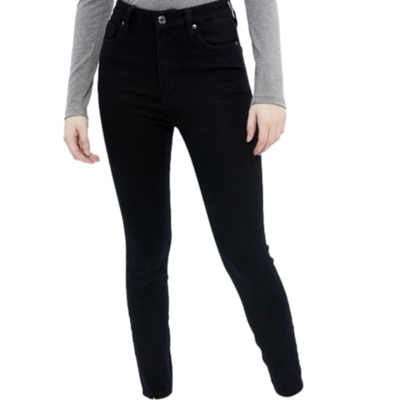 Aeropostale High Rise Skinny Jeans in Black NWOT (Retail Price $59.99) - Picture 1 of 10